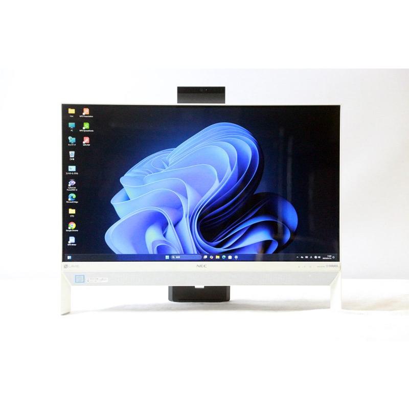 NEC 液晶一体型 NEC PC-DA700HAW Core i7 7500U 2.7GHz 8GB SSD512GB