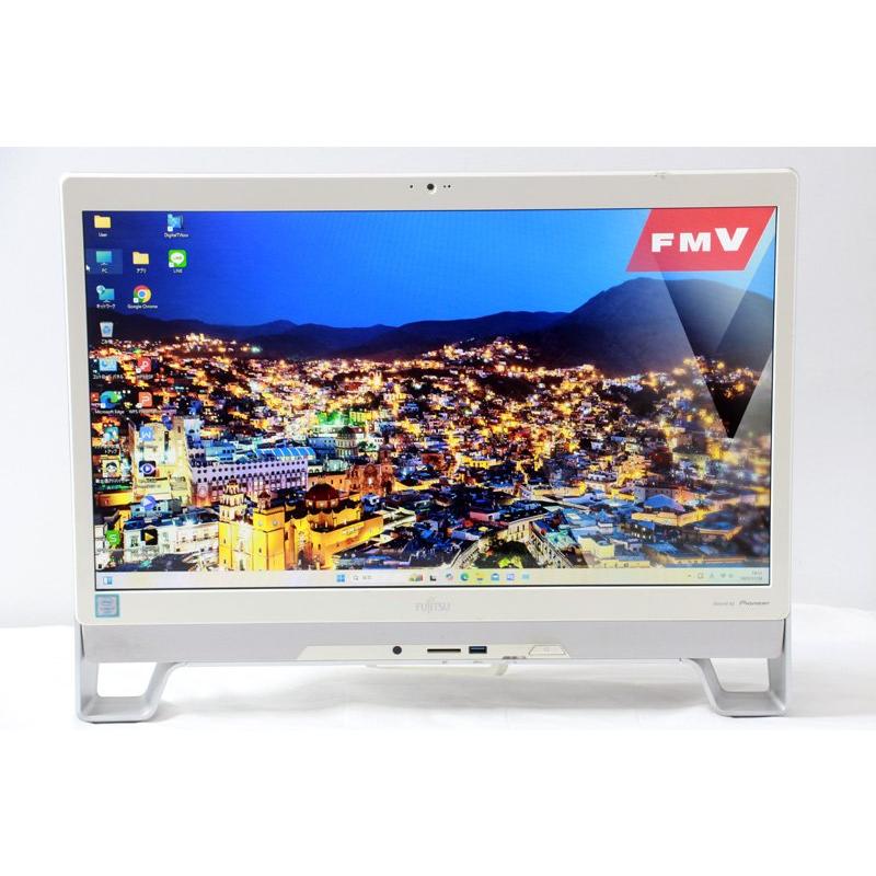 美品富士通 ESPRIMO FH70/YD Core i7-6700T 4GB FMV 液晶一体型 富士通 ESPRIMO FH70/YD FMVF70YDW Core i7 6700T 2.8