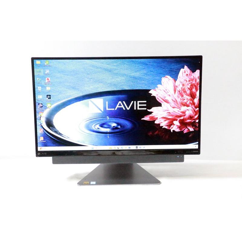 SSD512GB 第8世代i7 16GB 一体型デスクトップPC LAVIE Desk All-in-one DA770MAB Core i7-8565U windows11  カメラ オフィス C821 LaVie 液晶一体型 NEC LAVIE Desk All-in-one PC-DA770MAB Core i7