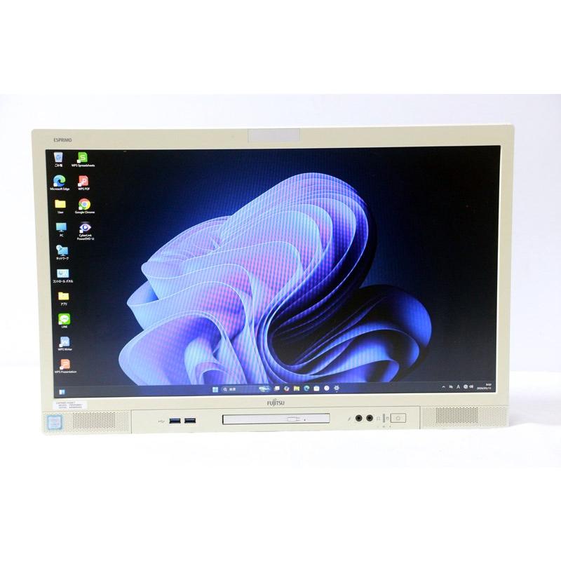 FMV 液晶一体型 富士通 ESPRIMO K558/T Core i5 8500T 2.1GHz 8GB