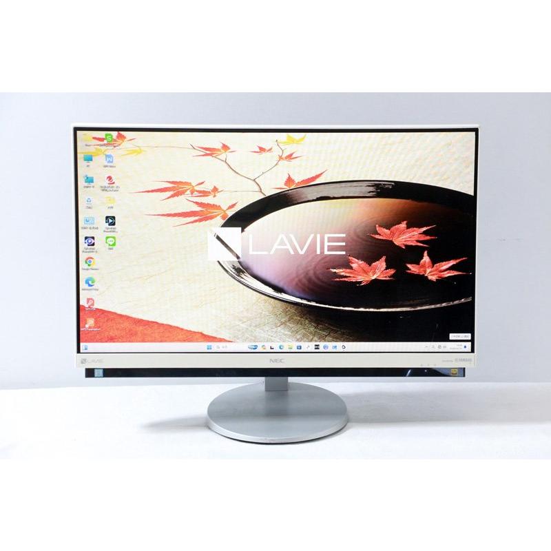 Windowsデスクトップ NEC/PC-DA770GAW/i7-7500U/256GB/8GB/Win11 LaVie 液晶一体型 NEC LAVIE Desk All-in-one DA770/GAW PC-DA770GAW