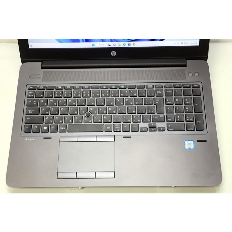 保証付 新品SSD 15.6型 ノートパソコン HP ZBook 15 G3 中古美品 第6