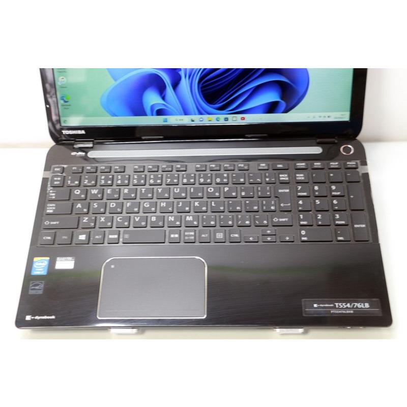 中古 ノートパソコン 東芝 dynabook T554/76LB PT55476LBXB Core i7 4700MQ 2.4GHz 8GB 1000GB ブルーレイ Windows11 カメラ 3ヶ月保証 wn8169｜auc-puran｜02