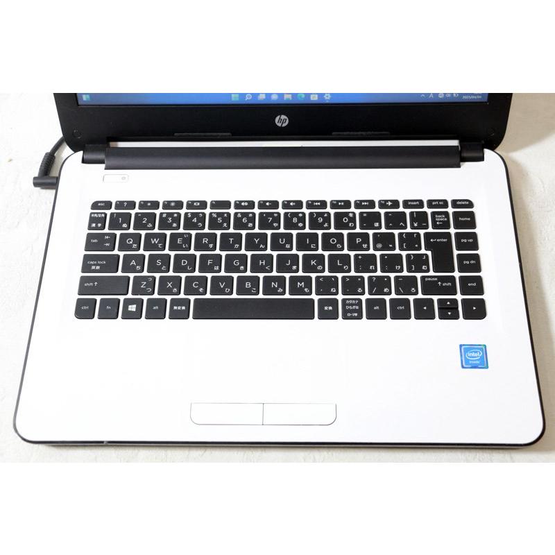 最新Windows11+office HP 14-AC103TU Celeron-N3050/メモリ4GB
