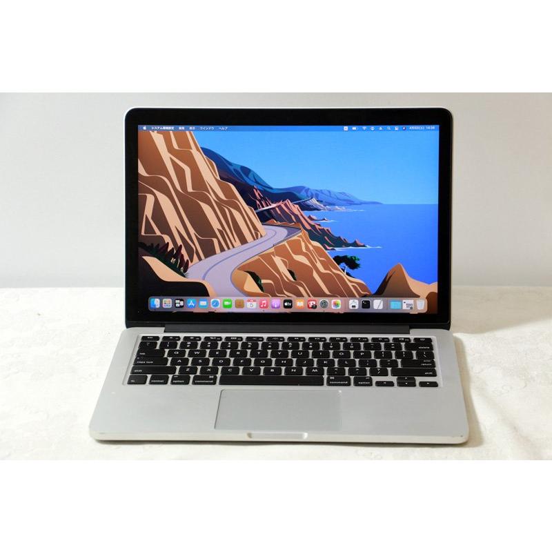 Apple Macbook Pro A1502 ME867J/A Core i7 4558 2.8GHz 16GB SSD256GB Late 2013 Bluetooth カメラ キーボードバックライト 3ヶ月保証 中古 wn8489の画像