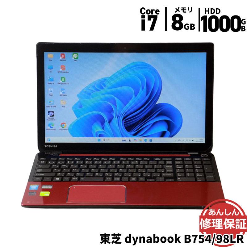 東芝】T654 爆速i7 新品SSD256GB 8GB レッド ノートPC 【公式通販】
