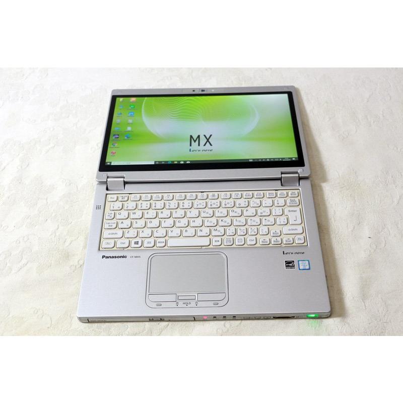 【タブレット可・Wバッテリ・SSD】レッツノートCF-MX5 Corei5 Let's note MX Windows11搭載 中古ノートパソコン PC office付き