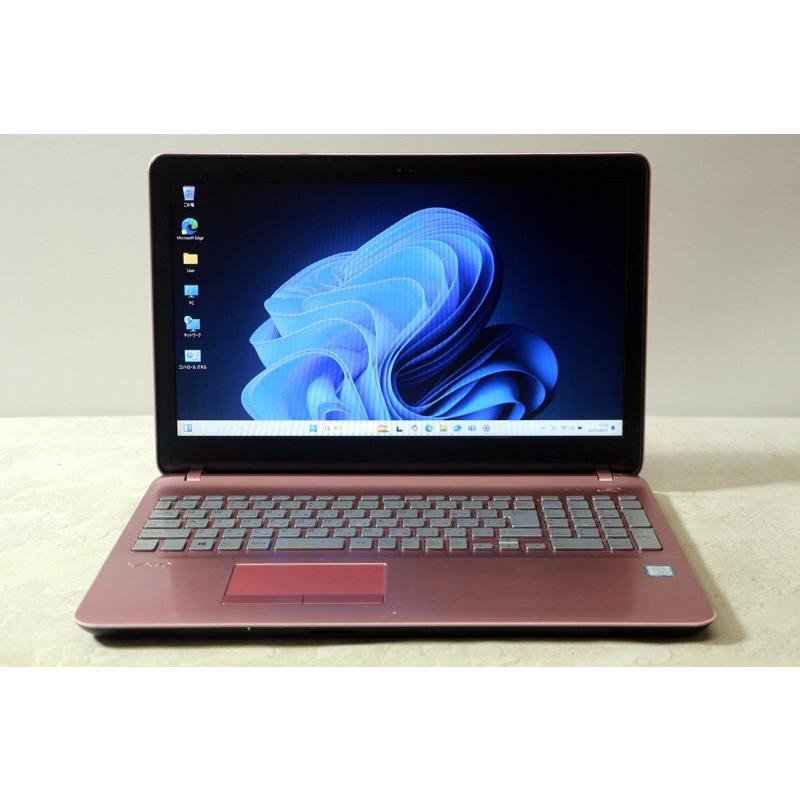 Windowsノート本体 VAIO VJS152C11N i7-7700HQ/16GB/SSD256GB VAIO ノートパソコン VAIO VJS152C11N Core i5 7300HQ 2.5GHz 8GB