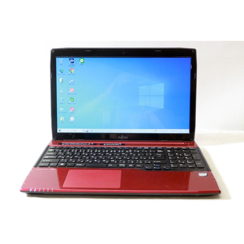 FMV ノートパソコン 富士通 FMVA40SRJ AMD E1 2500 1.4GHz 4GB