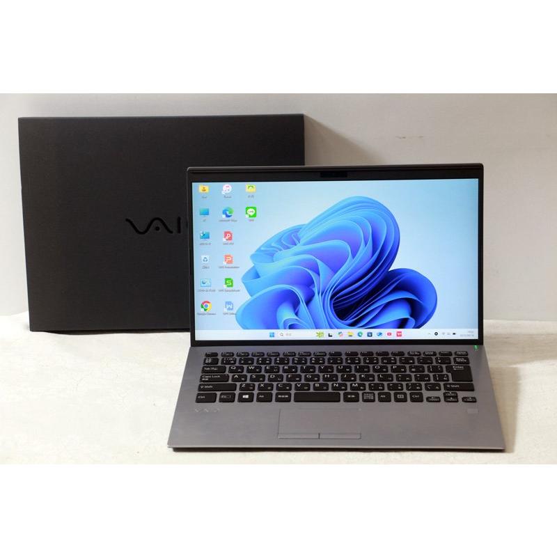 VAIOノートPC Core i7-1065G7　SSD256GB　メモリ8GB 中古ノートパソコン SONY/VAIO VAIO Pro PK 14 Intel Core i7-1065G7