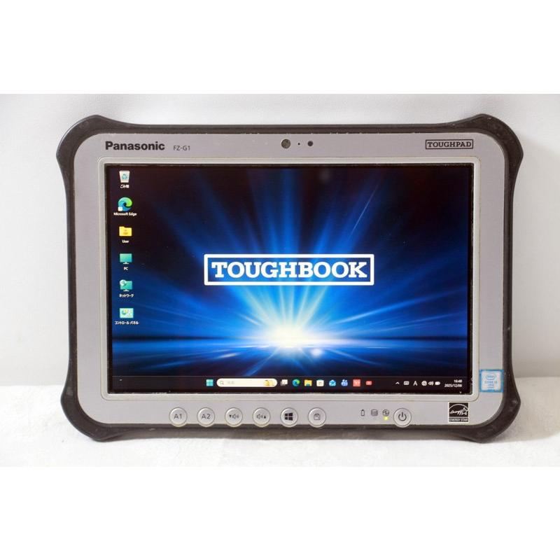 タブレット Panasonic FZ-G1R3000VJ Core i5 6300U 2.4GHZ 4GB SSD128GB Windows11 タッチパネル カメラ HDMI 3ヶ月保証 中古 wn9011の画像