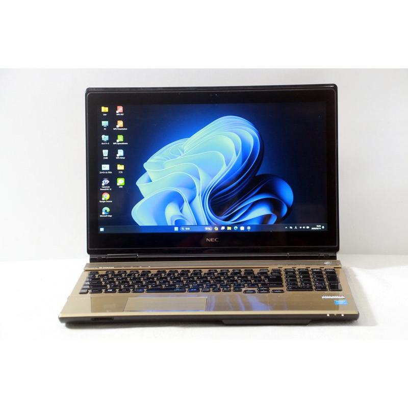 Windowsノート本体 NEC LL750/T CORE i7 LaVie 中古/15.6型/ノートPC/Win10Home/高速SSD128GB/8GB/Core 第2世代