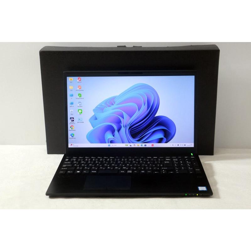 中古美品ノートパソコン Windows11+office SONY VJS153C11N core i7-8750H/メモリ16GB/爆速SSD1TB+HDD1TB/15.6インチ/4K/無線/ブルーレイ 美品ノートパソコン Windows11+office SONY VJS153C11N core i7-8750H