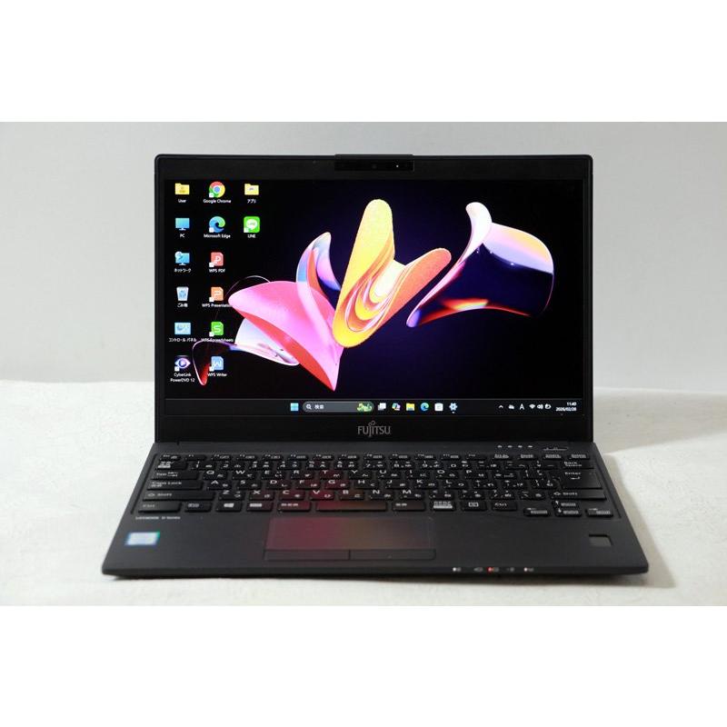 ノートパソコン 富士通 LIFEBOOK U939/B Core i5 8365U 1.6GHz 8GB SSD256GB Windows11 Bluetooth カメラ HDMI 3ヶ月保証 中古 wn9103の画像