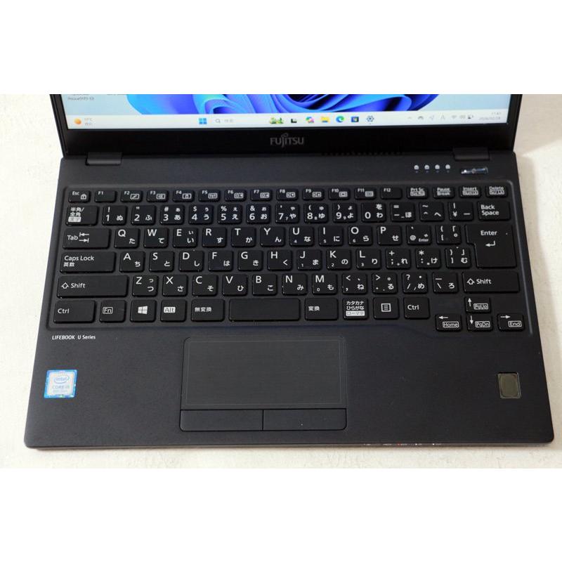 ノートパソコン 富士通 LIFEBOOK U939/B Core i5 8365U 1.6GHz 8GB SSD256GB Windows11 Bluetooth カメラ HDMI 3ヶ月保証 中古 wn9103の画像