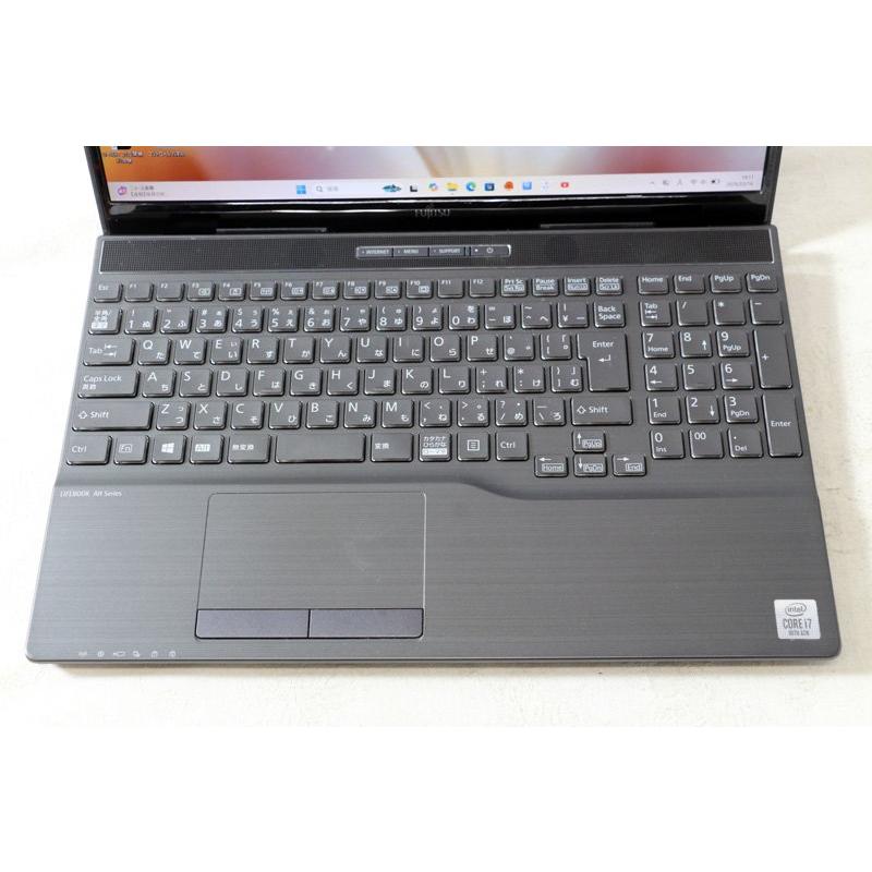 富士通ノートPC LIFEBOOKAH77 E2 FMVA77E2B 富士通 FMV LIFEBOOK AH77/E2 FMVA77E2B /ブライトブラック|パソコン