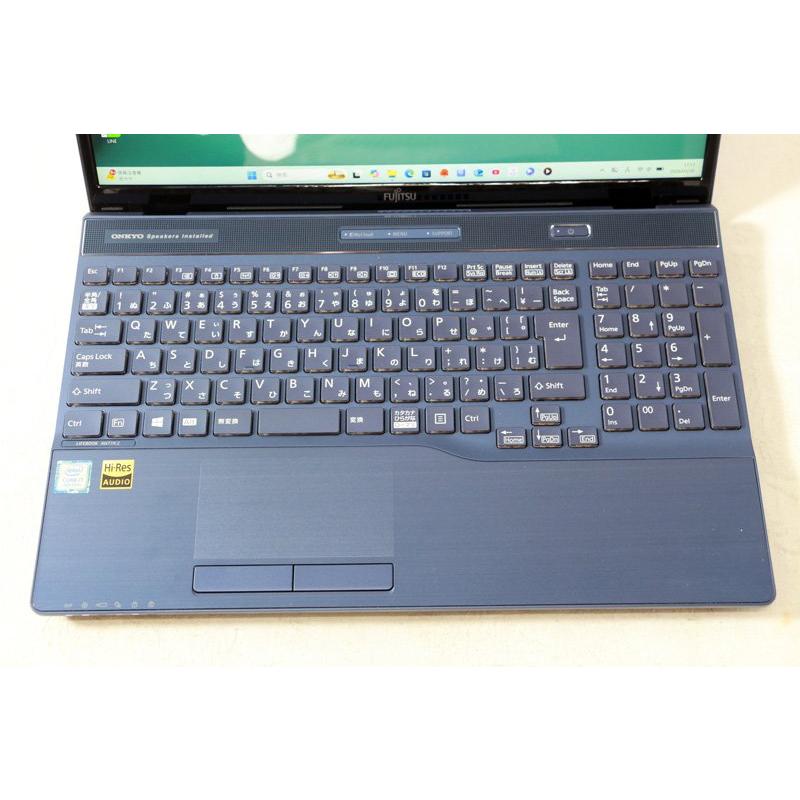 Windowsノート本体 LIFEBOOK corei7 windows11 SSD FMVA77C2L FMV ノートパソコン 富士通 LIFEBOOK FMVA77C2L AH77/C2 Core i7 8550U
