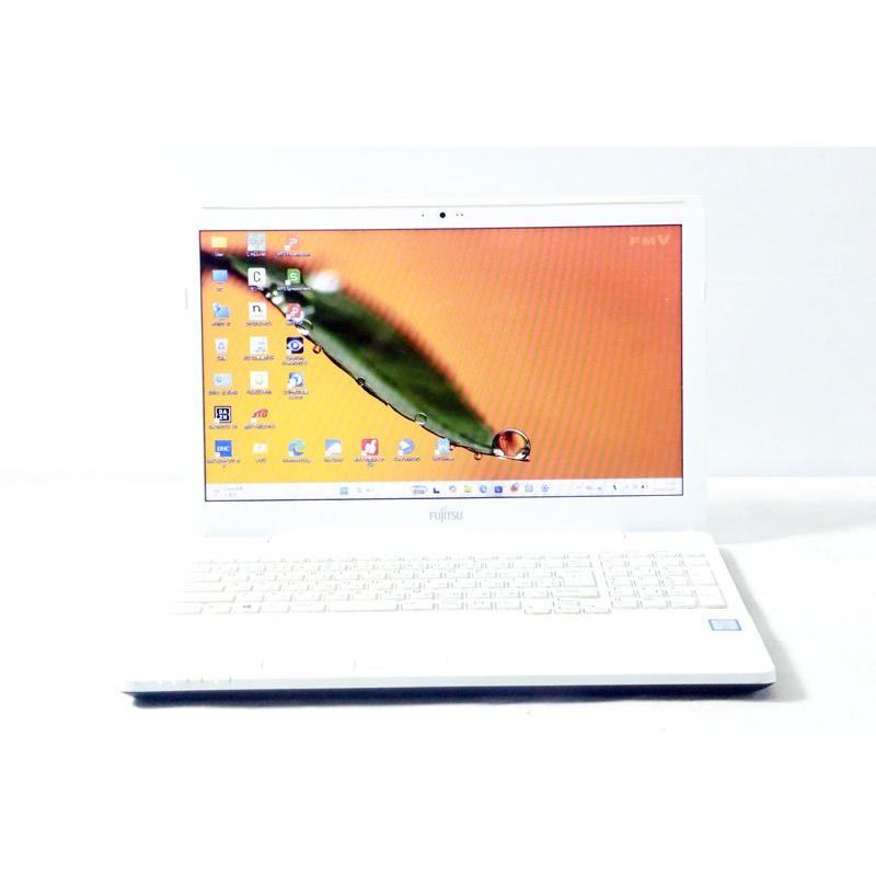 FMV ノートパソコン テンキー付き 富士通 LIFEBOOK AH50/X FMVA50XWP