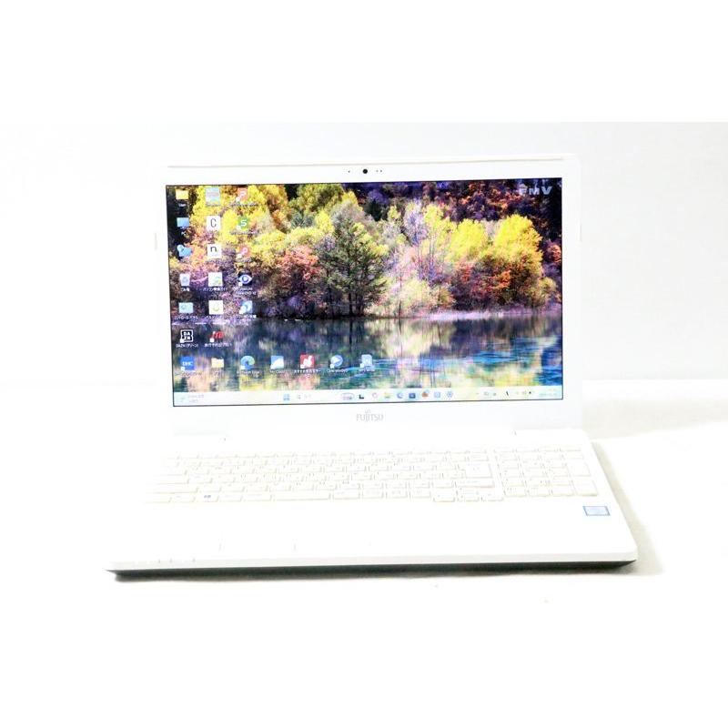 FMV ノートパソコン テンキー付き 富士通 LIFEBOOK AH50/X FMVA50XWP