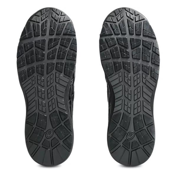ASICS（アシックス） メンズ 安全作業靴 安全靴 黒 ブラック 白