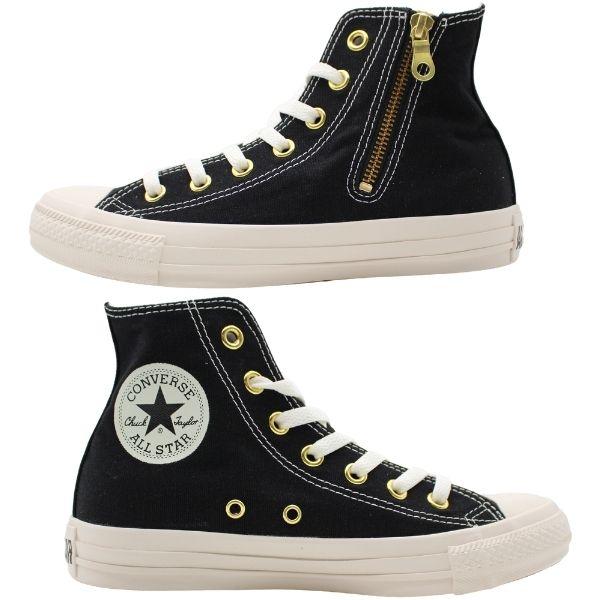 CONVERSE（コンバース） スニーカー レディース 靴 ハイカット 黒