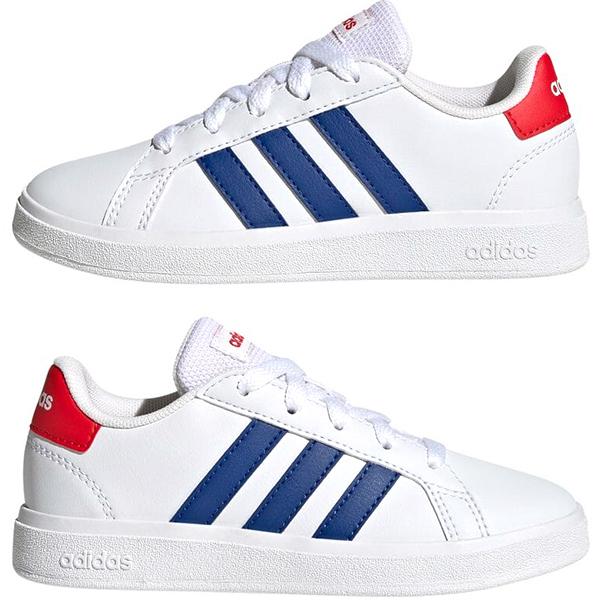 アディダス スニーカー レディース 靴 白 ホワイト 青 ブルー 通学 シンプル 人気 定番 お出かけ スタイリッシュ Adidas Grandcourt 2 0 K グランドコート 2 0 K Adsgw6504 靴のニシムラ Yahoo 店 通販 Yahoo ショッピング