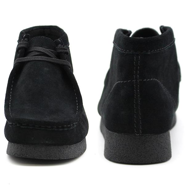 Clarks（クラークス） ワラビー ブーツ メンズ 靴 革靴 黒 ブラック