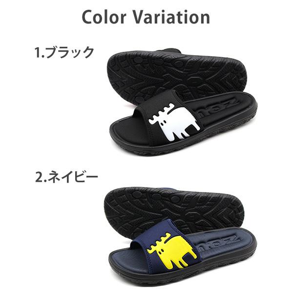 モズ サンダル メンズ 靴 黒 ブラック 紺 ネイビー 大きいサイズ 小さいサイズ 軽い 軽量 ふかふか 柔らかい 履きやすい シンプル おしゃれ moz MOZ 2822 | moz | 06