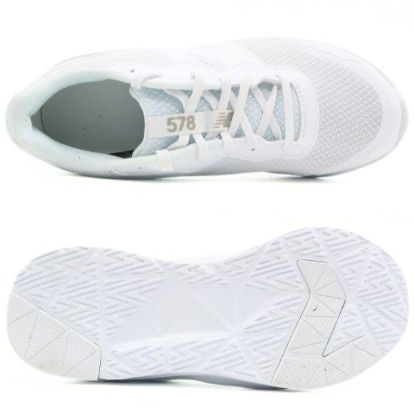 New Balance ニューバランス スニーカー レディース キッズ 靴 白 