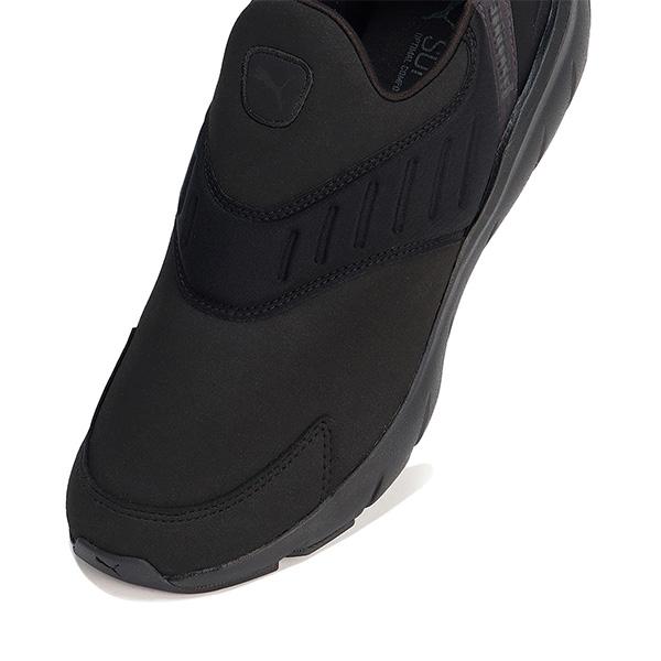 PUMA（プーマ） スリッポン メンズ 靴 スニーカー 黒 ブラック 灰色