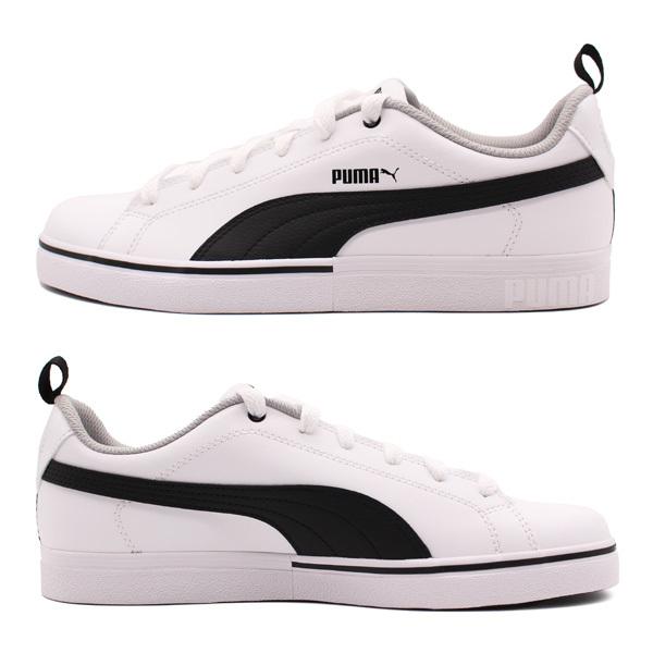 プーマ スニーカー メンズ 靴 白 ホワイト 黒 ブラック 定番 人気モデル 快適 スポーティ Puma プーマ ブレークポイント Vulc Puma 靴のニシムラ Yahoo 店 通販 Yahoo ショッピング