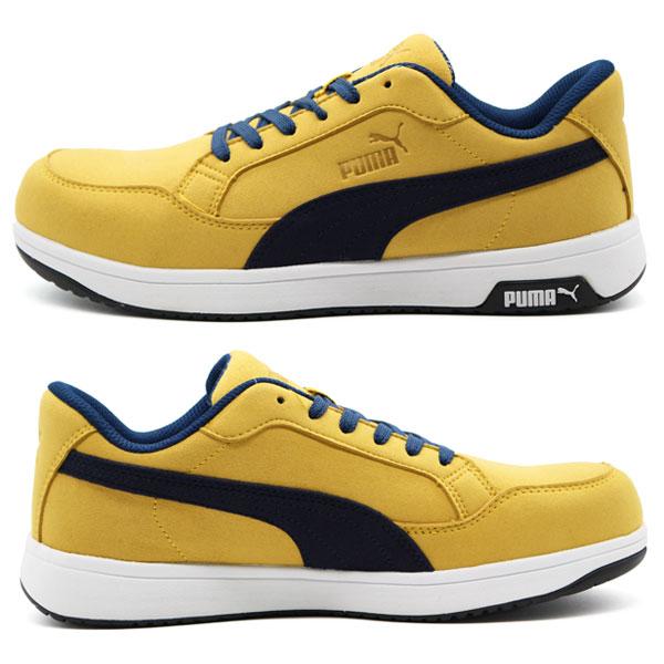 PUMA（プーマ） スニーカー メンズ 靴 黒 ブラック 安全靴 作業靴 屈曲 