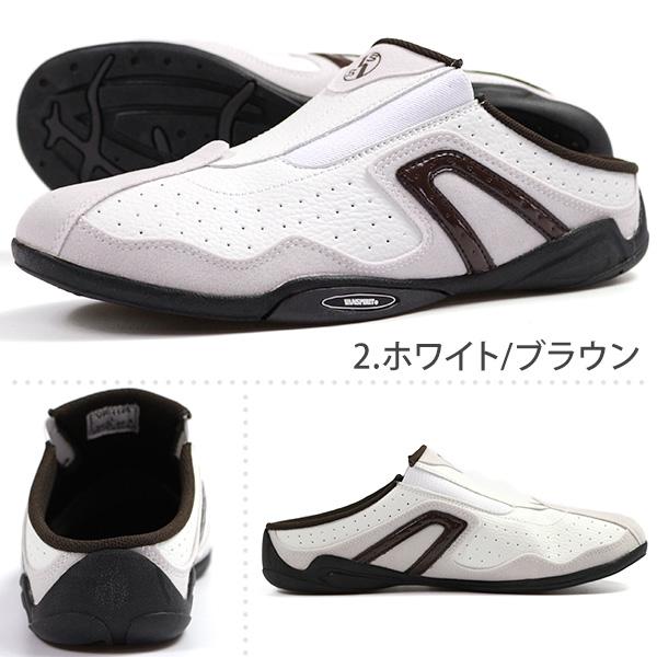 スリッポン メンズ 靴 サンダル 24.0-28.5cm 男性 バンスピリット VANSPIRIT VR-1160 靴 かかとなし 軽量 軽い かっこいい おしゃれ 仕事 室内 履きやすい｜auckutsu-nishimura｜10
