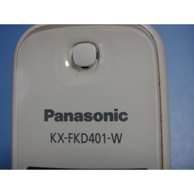 送料無料【スピード発送/即決/不良品返金保証】純正★Panasonic パナソニック　電話機　子機　コードレス  KX-FKD401-W＃B4751｜aucshop｜02