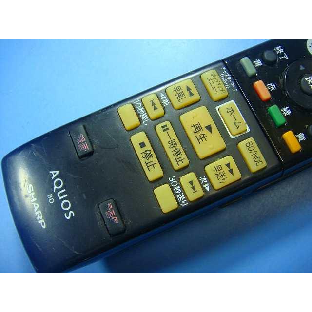 GA813PA シャープ SHARP BDレコーダー リモコン 送料無料 スピード発送 即決 動作確認済 不良品返金保証 純正 D7571 | SHARP | 01