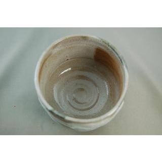 ach-9 志野焼 抹茶茶碗 文部大臣奨励賞受賞作家 荒川明作 木箱付き