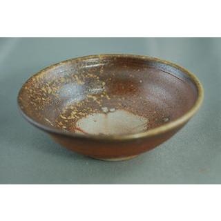 bgu-19 焼締 ぐいのみ おちょこ 文部大臣奨励賞受賞作家 荒川明作 木箱付きの画像