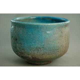 cch-2 虹彩楽 抹茶茶碗 文部大臣奨励賞受賞作家 荒川明作 木箱付きの画像