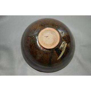 chku-2 流金天目 抹茶茶碗  文部大臣奨励賞受賞作家 荒川明作 木箱付きの画像