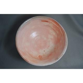 dch-39  御本手半筒茶碗  抹茶茶碗  薪窯焼成 文部大臣奨励賞受賞作家 荒川明作 木箱付きの画像