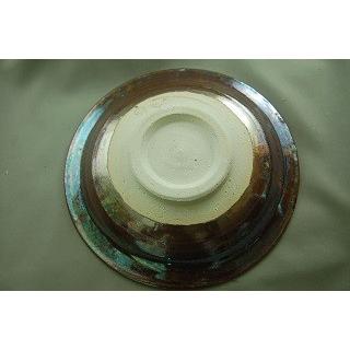 fsa-1    オーロラ天目菓子器 文部大臣奨励賞受賞作家 荒川明作 木箱付きの画像