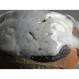 ggu-14 志野 ぐいのみ 文部大臣奨励賞受賞作家 荒川明作 木箱付きの画像