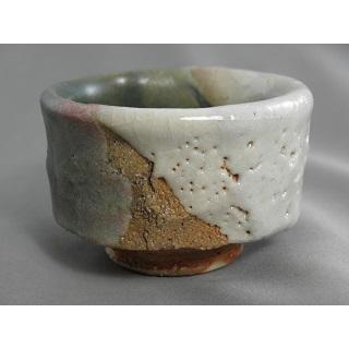 ggu-22  織部 ぐいのみ おちょこ 文部大臣奨励賞受賞作家 荒川明作 木箱付きの画像