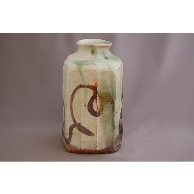 Hao 8鳴海織部花入れ 薪窯焼成 荒川 明作 文部大臣奨励賞受賞 送料無料 定年退職記念 還暦祝い 敬老の日お祝い 記念品に qbuoys Com Au