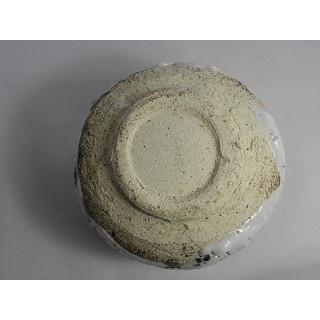 hch-3 金窯変志野焼  抹茶茶碗 文部大臣奨励賞受賞作家 荒川 明作 木箱付きの画像
