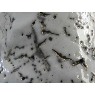 hch-3 金窯変志野焼  抹茶茶碗 文部大臣奨励賞受賞作家 荒川 明作 木箱付きの画像