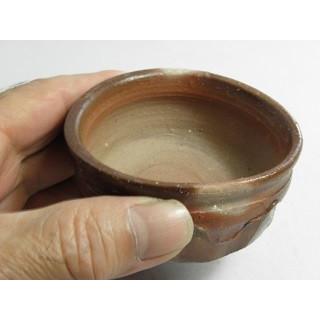 hgu-11　 焼締ぐいのみ おちょこ 文部大臣奨励賞受賞作家　荒川明作_6