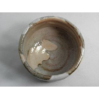 jch-9  焼締志野 抹茶茶碗  文部大臣奨励賞受賞作家 荒川明作 木箱付きの画像