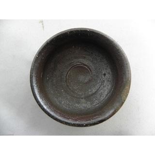 jgu-30  焼締ぐいのみ おちょこ  薪窯焼成 文部大臣奨励賞受賞作家 荒川明作の画像