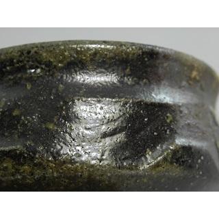 jgu-30  焼締ぐいのみ おちょこ  薪窯焼成 文部大臣奨励賞受賞作家 荒川明作の画像